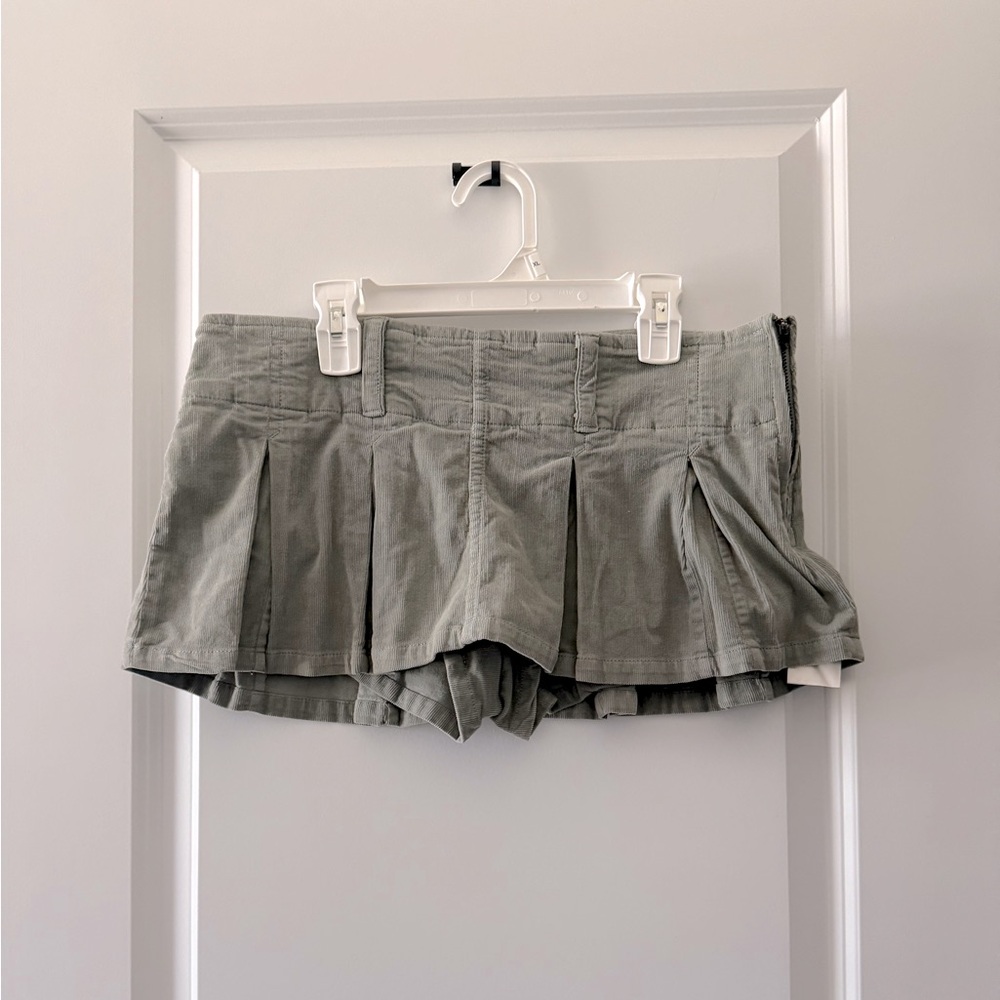 Corduroy Free People Miniskirt
